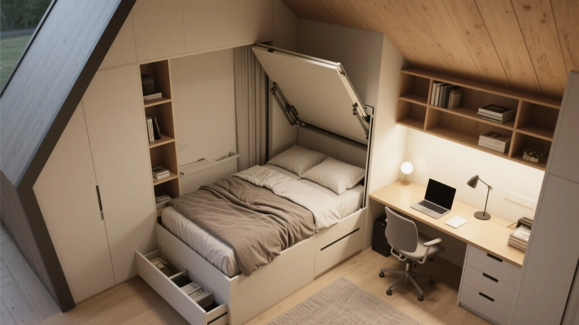 3. Flexible Second Bedroom / Office Nook