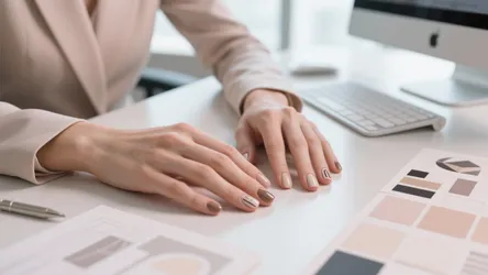 10 Office Nail Ideas that Balance Style & Professionalism