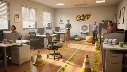 Office Olympics Ideas: 5 Games for 2024