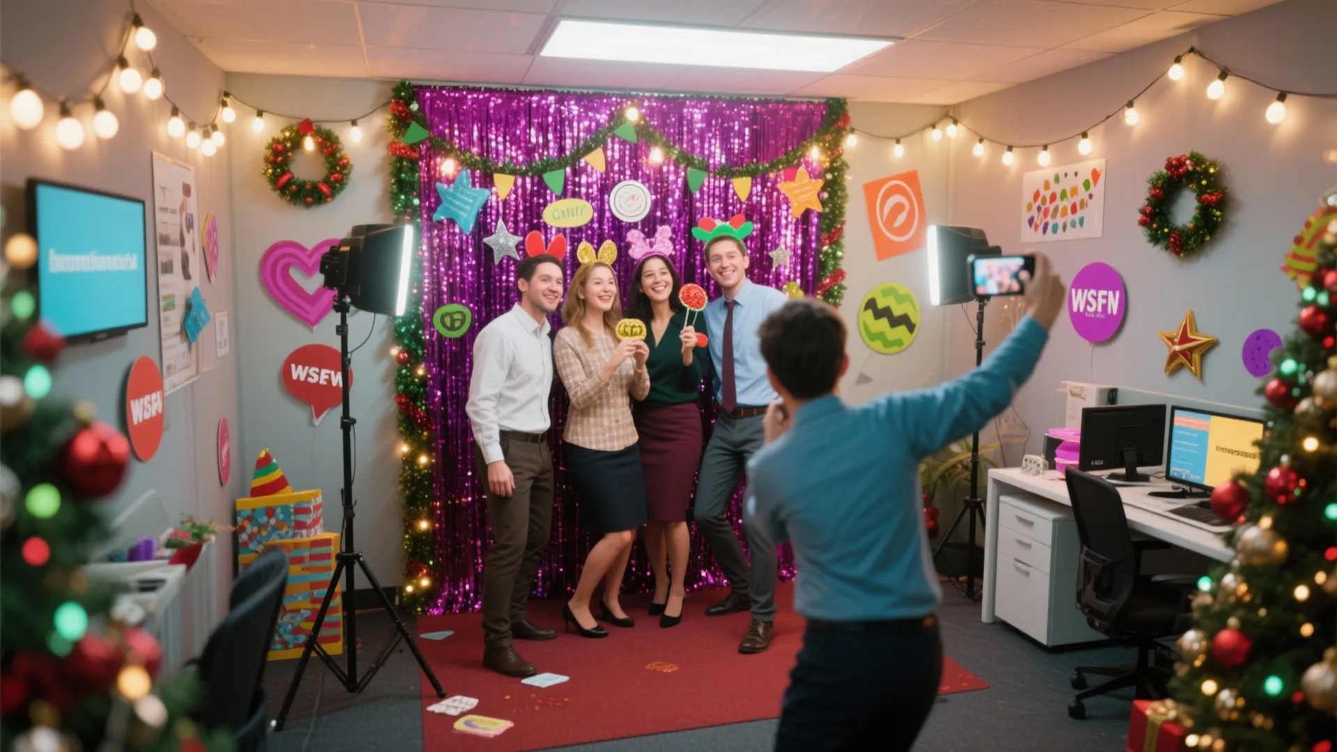 6. Festive Photo Booth