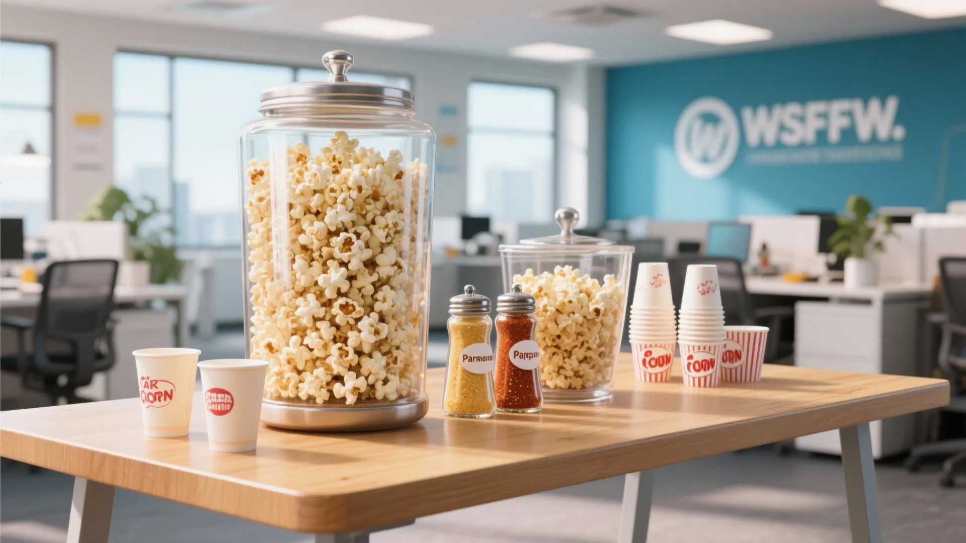 7. Popcorn Bar