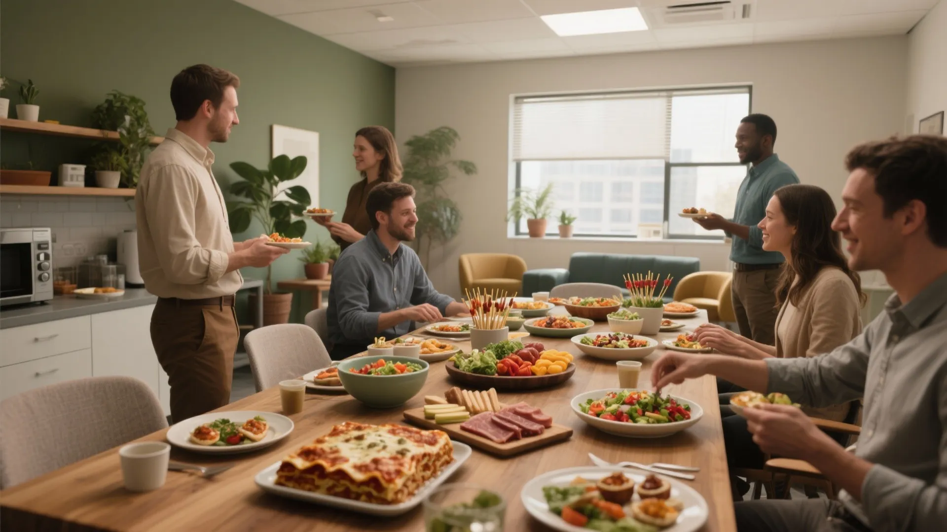 Easy Office Potluck Ideas: 5 Simple Crowd-Pleasers: Quick, low-stress potluck plans I use for small offices and tight kitchens