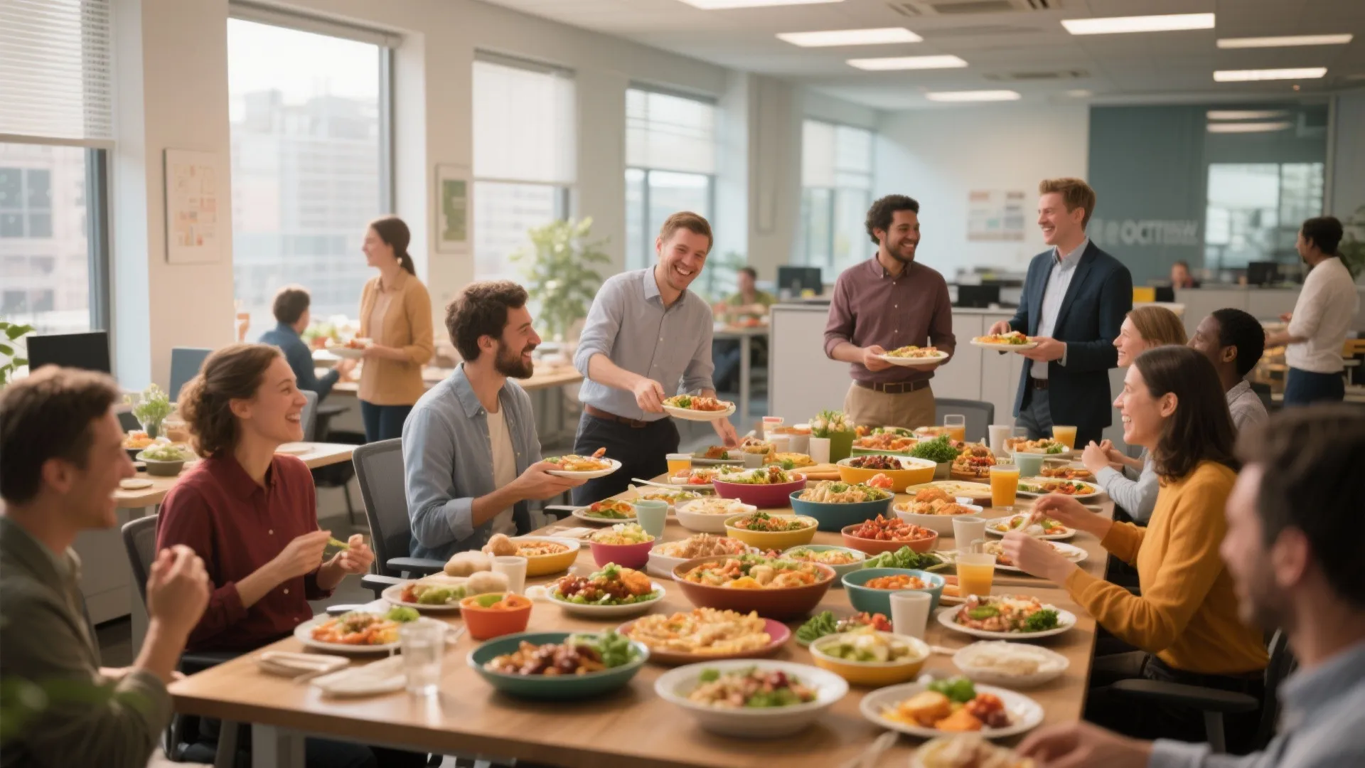 2. Potluck Lunch Party