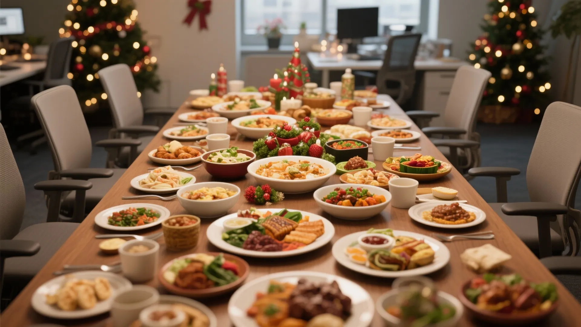 7. Potluck Christmas Lunch