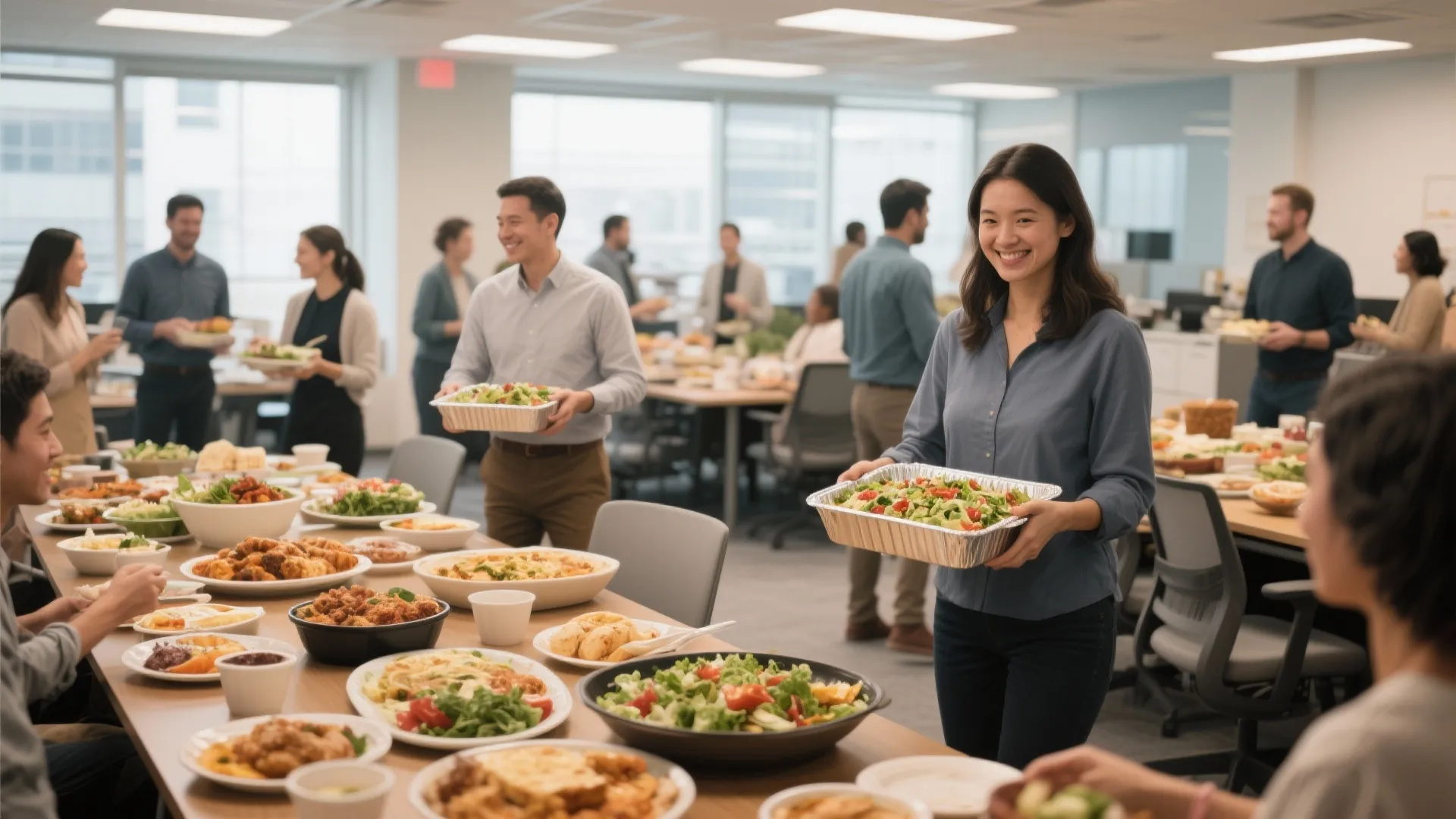 9. Collaborative Potlucks