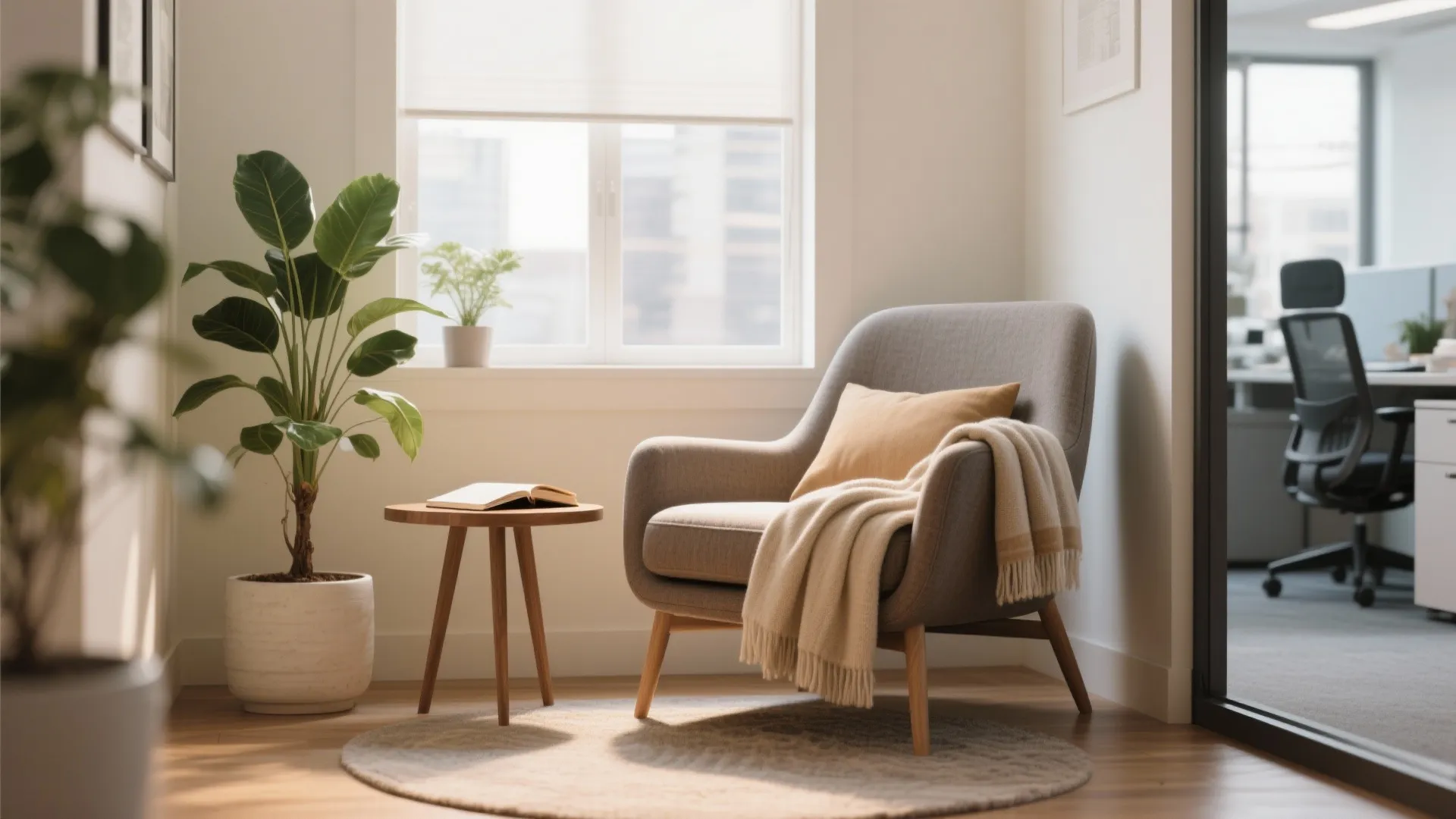 6. Create a Mini Reading Nook