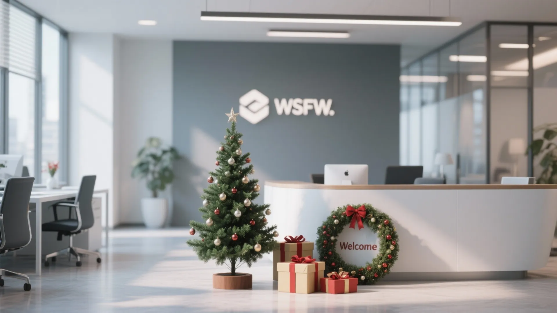 8. Festive Reception Area