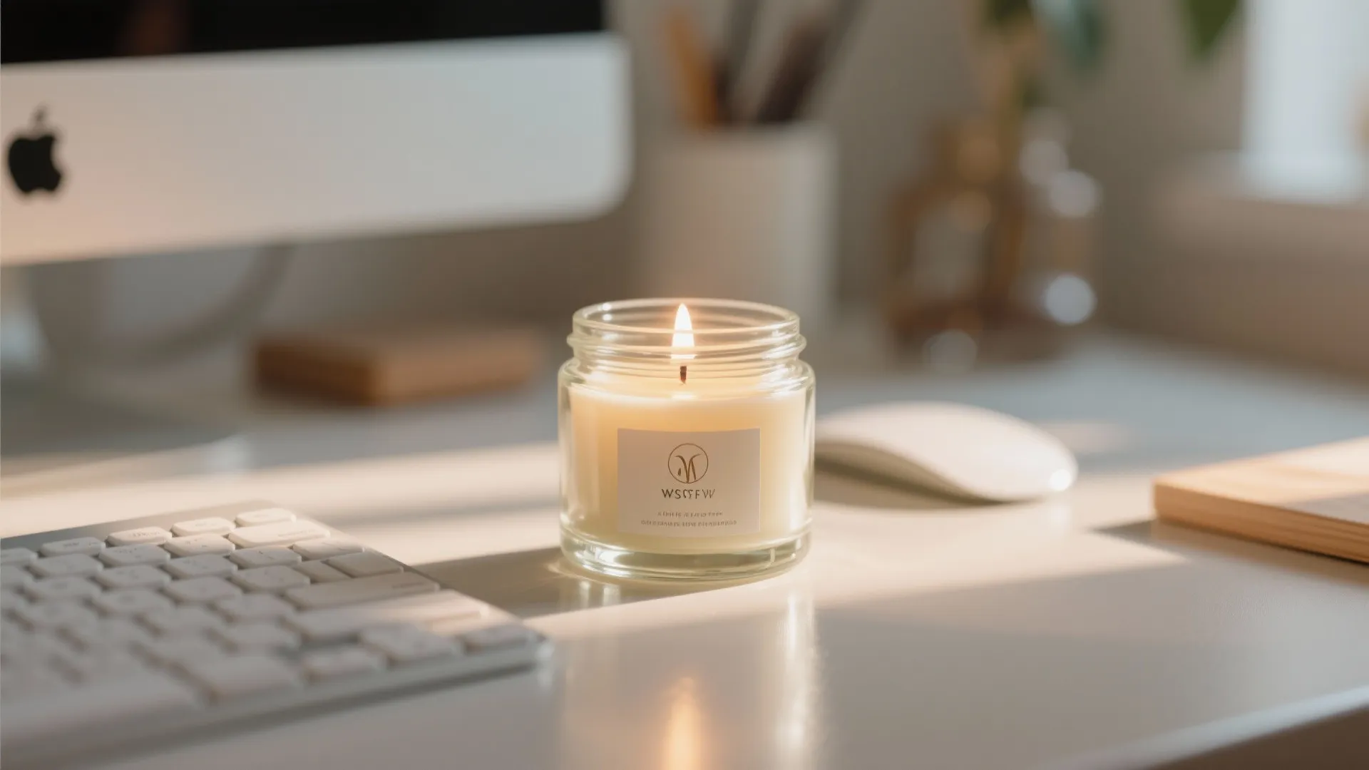 6. Scented Candle (Office-Friendly Scents)