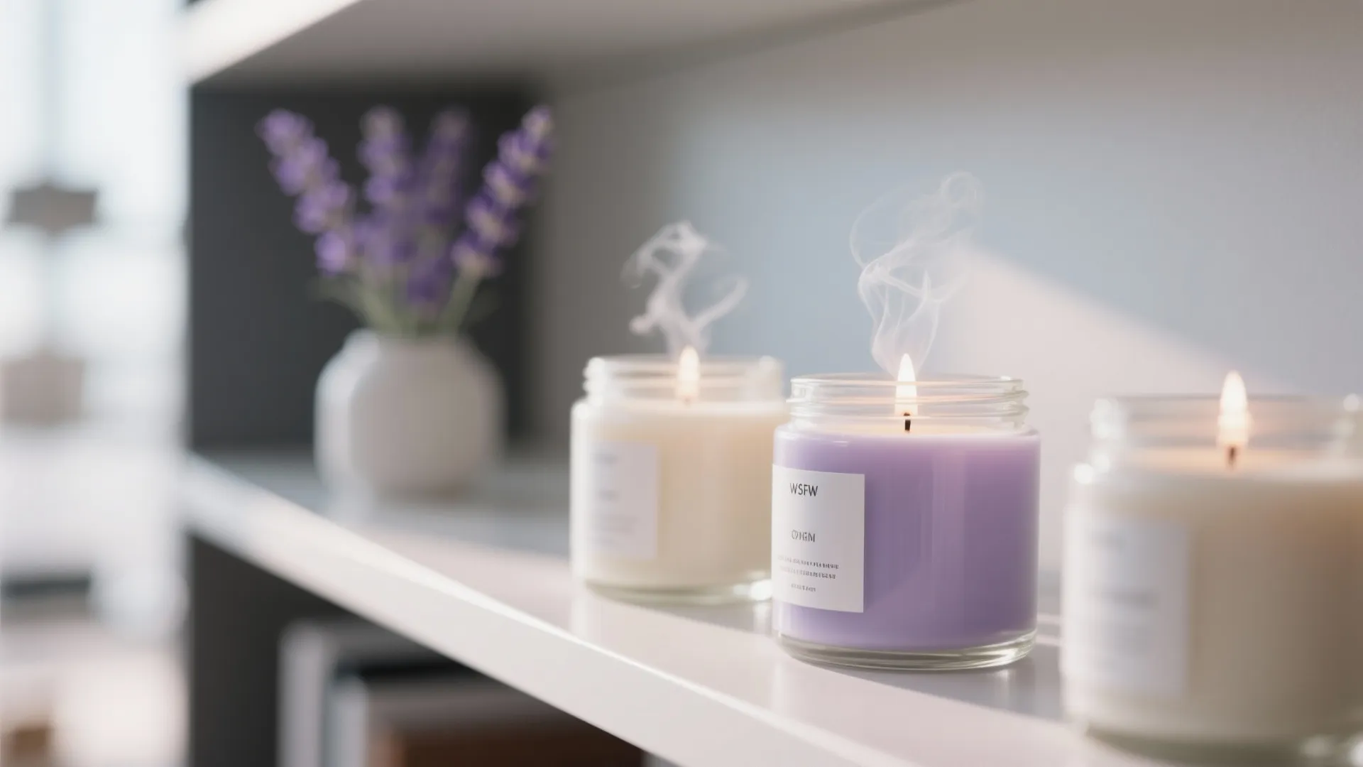 2. Scented Candles with Office-Friendly Scents