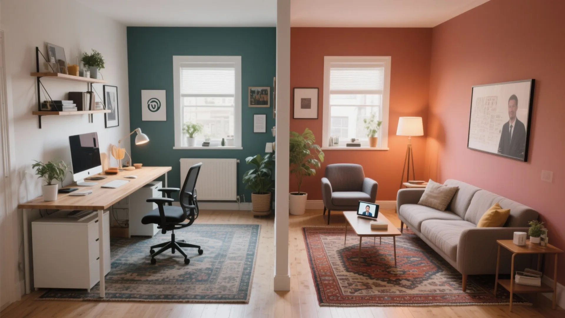 8. Create Zoning in One Room