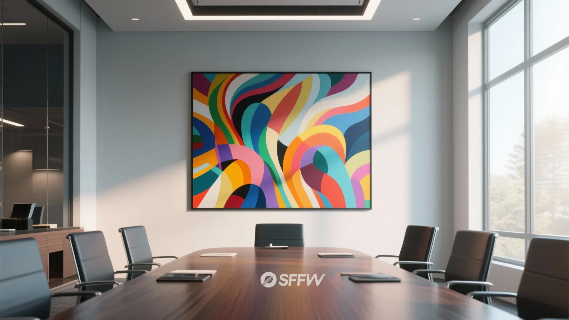 8. Statement Art Pieces