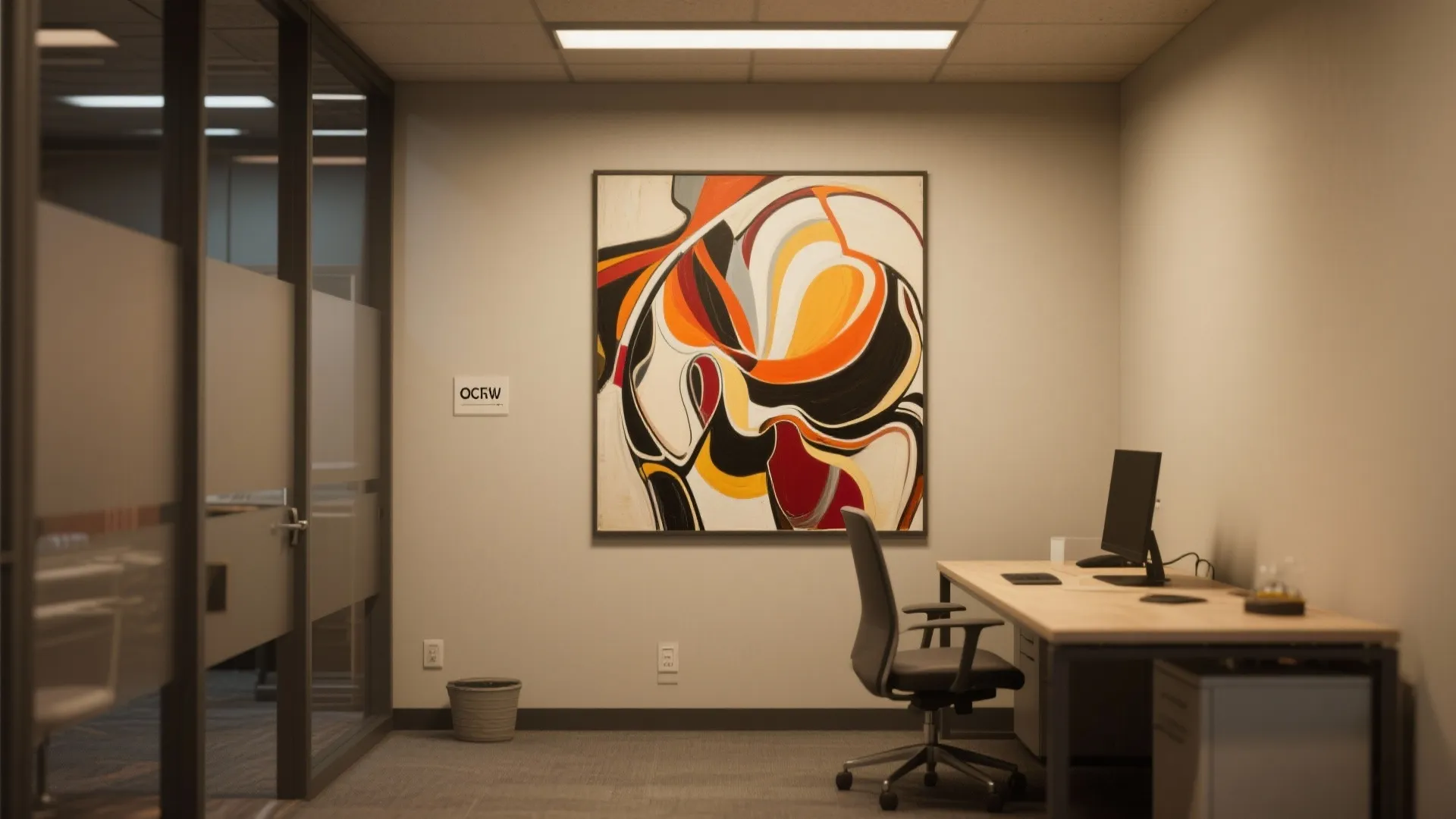 6. Statement Wall Art