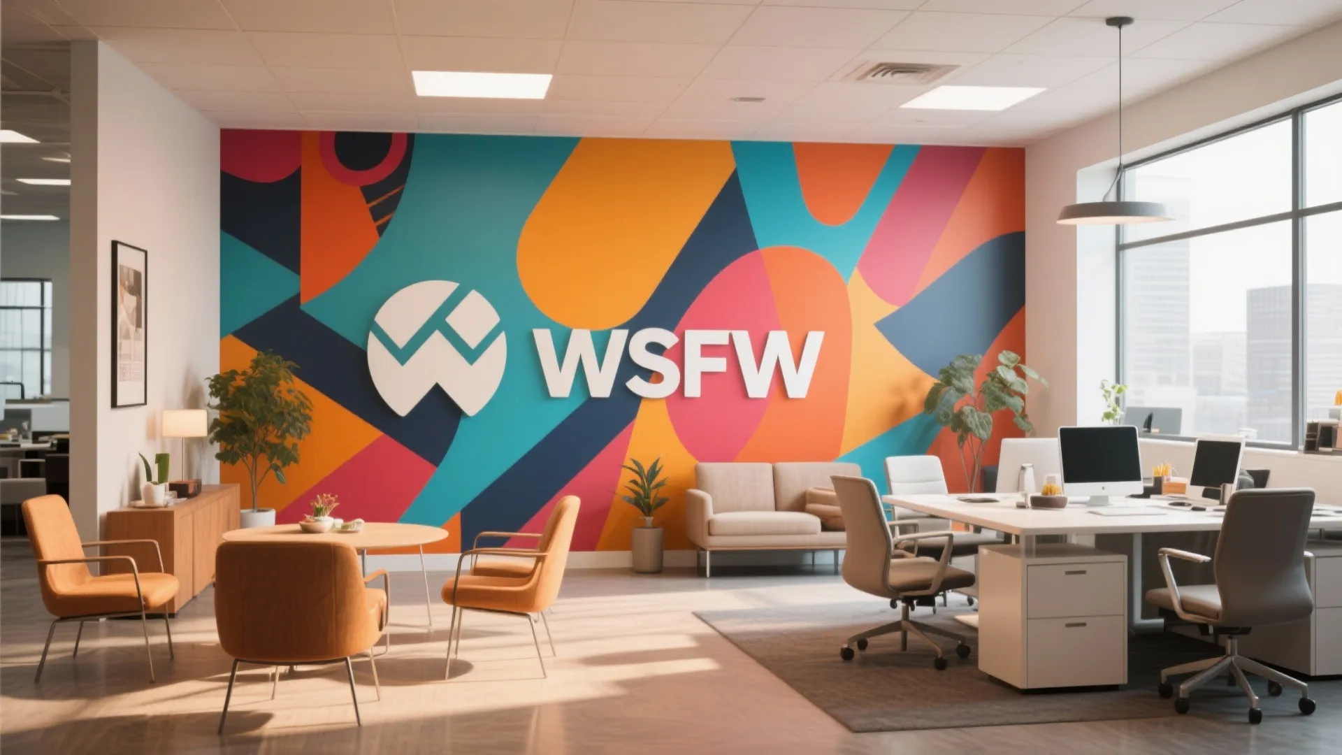 3. Statement Wall for Brand Identity