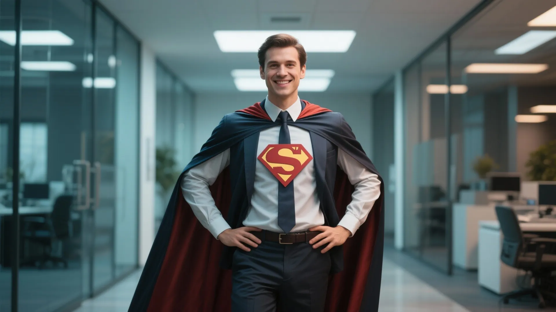 7. Office Superhero
