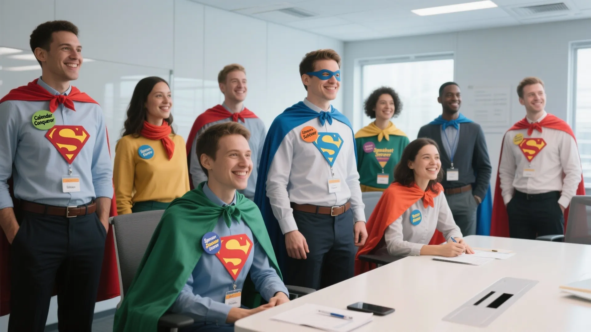 2. Office Superheroes (Workplace Skill Superpowers)
