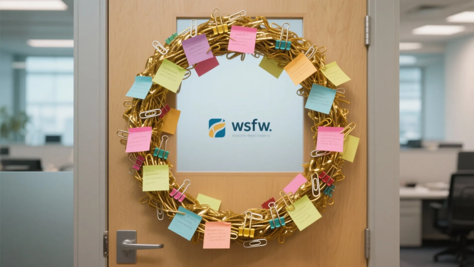 8. Wreath with a Twist