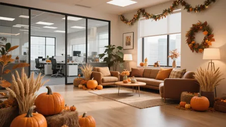 10 Office Thanksgiving Decoration Ideas