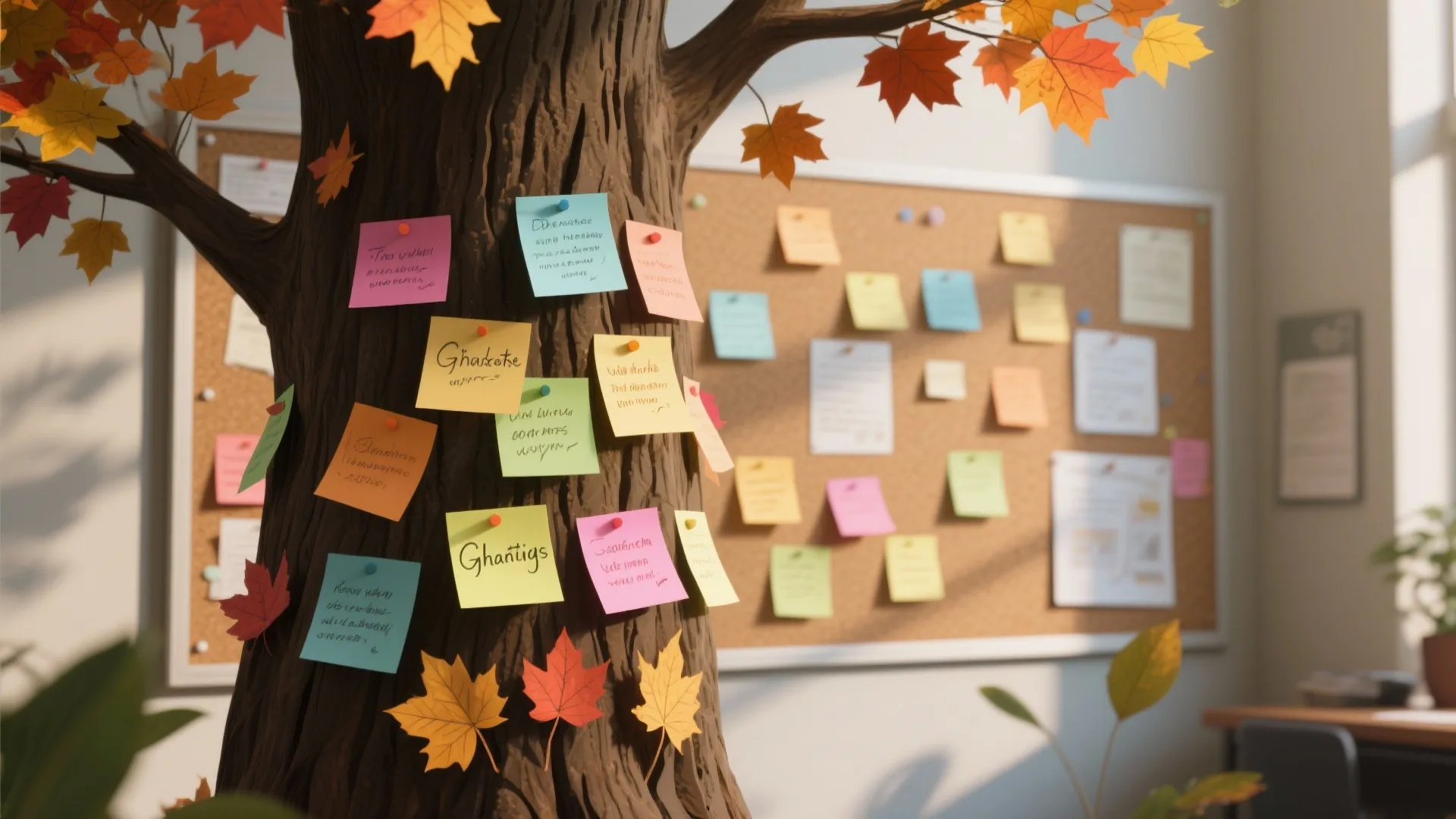 10. Office Tree of Thanks