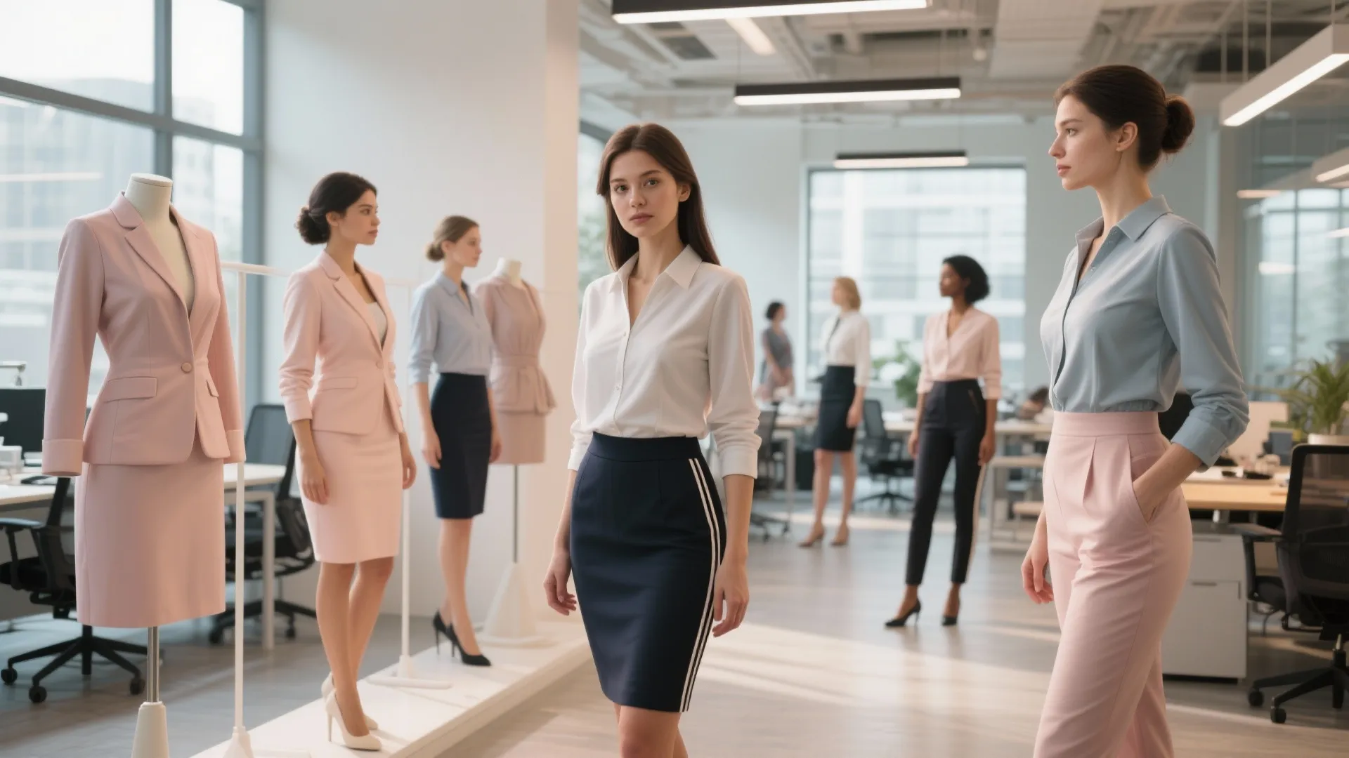 Office Girl Uniform Design Ideas: Creative Concepts for Stylish Work Attire