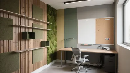 5 Office Room Wall Design Ideas