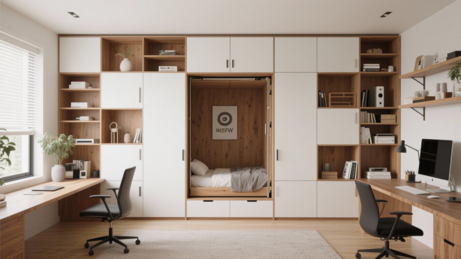 10 Office with Murphy Bed Ideas for Smart Spaces
