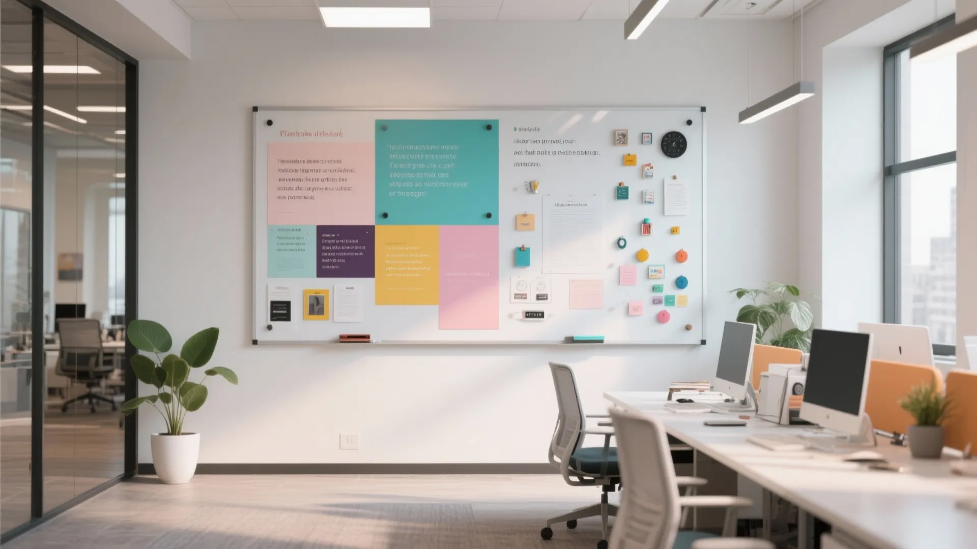 10 Office White Board Decoration Ideas: Creative ways to style your office whiteboard for productivity and fun
