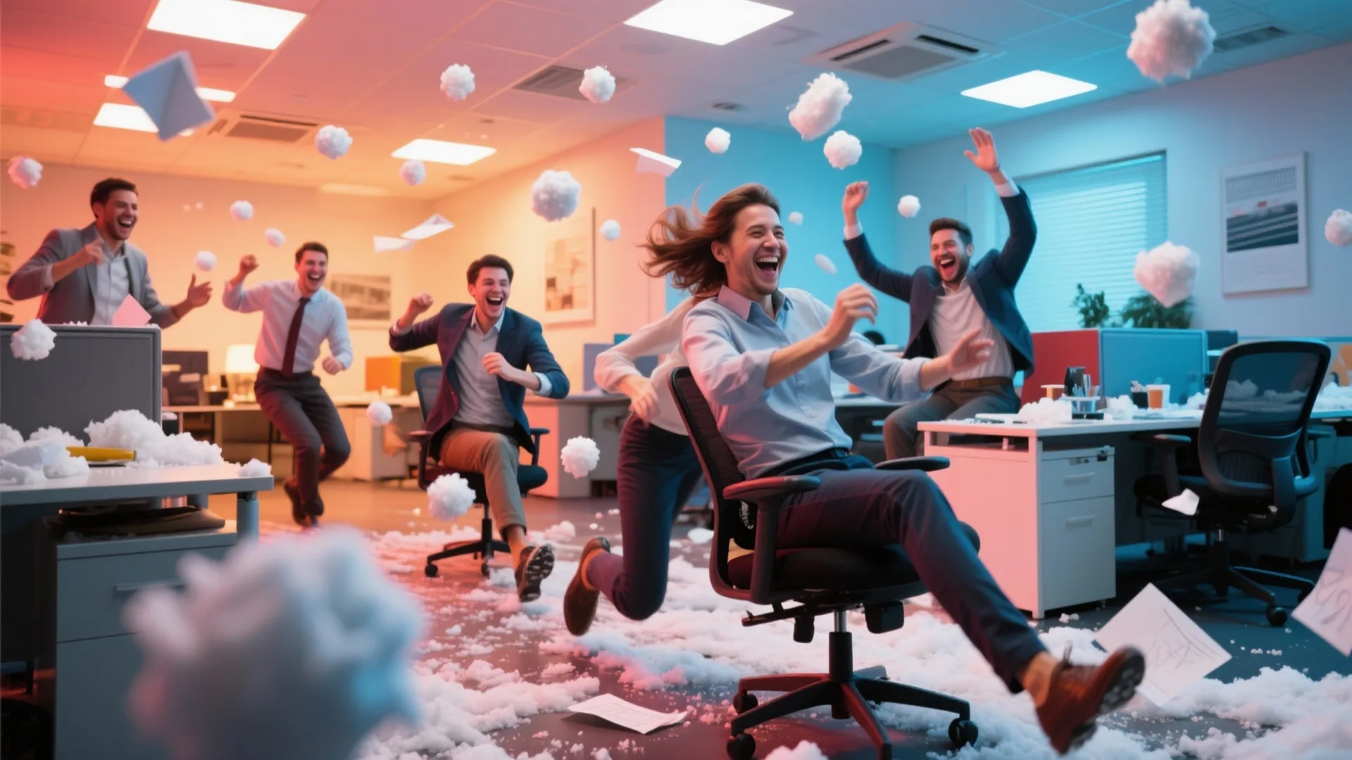 6. Office Winter Olympics