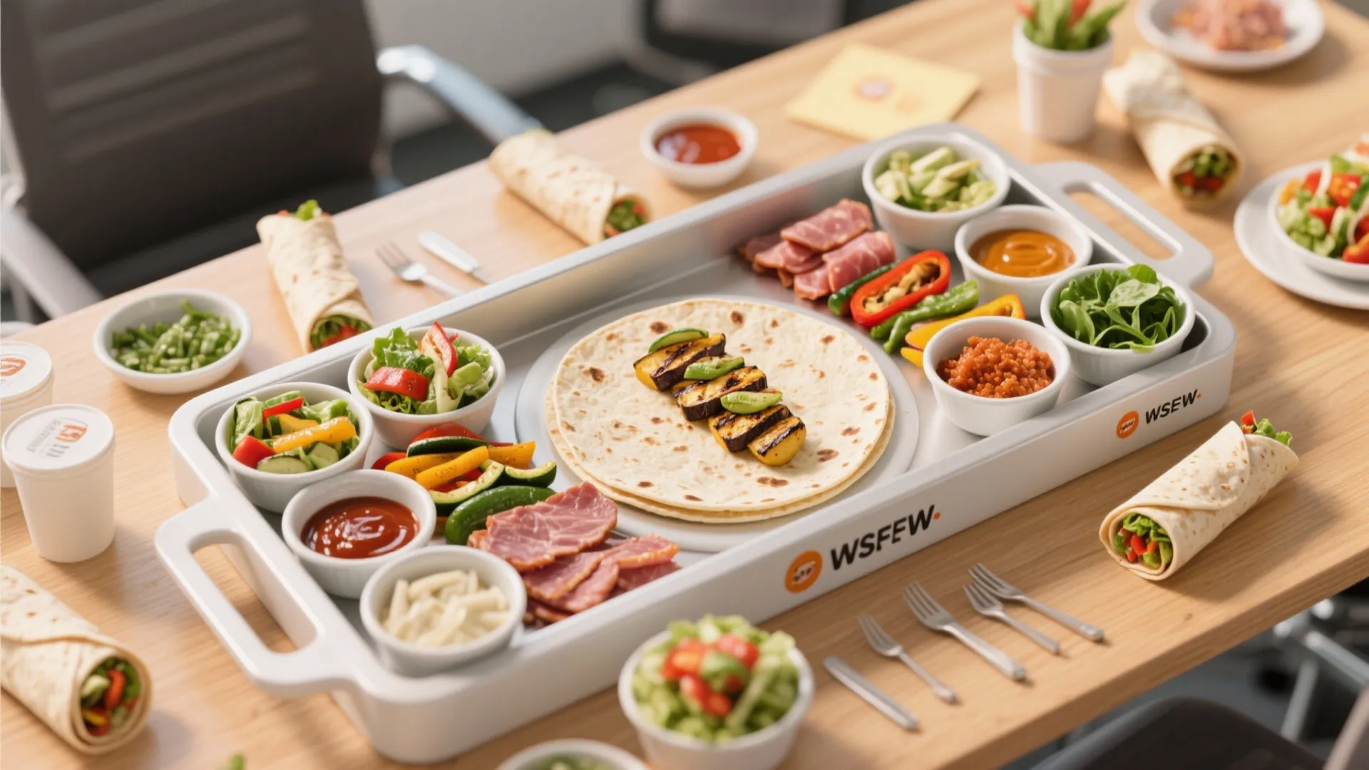 10. DIY Wrap Station