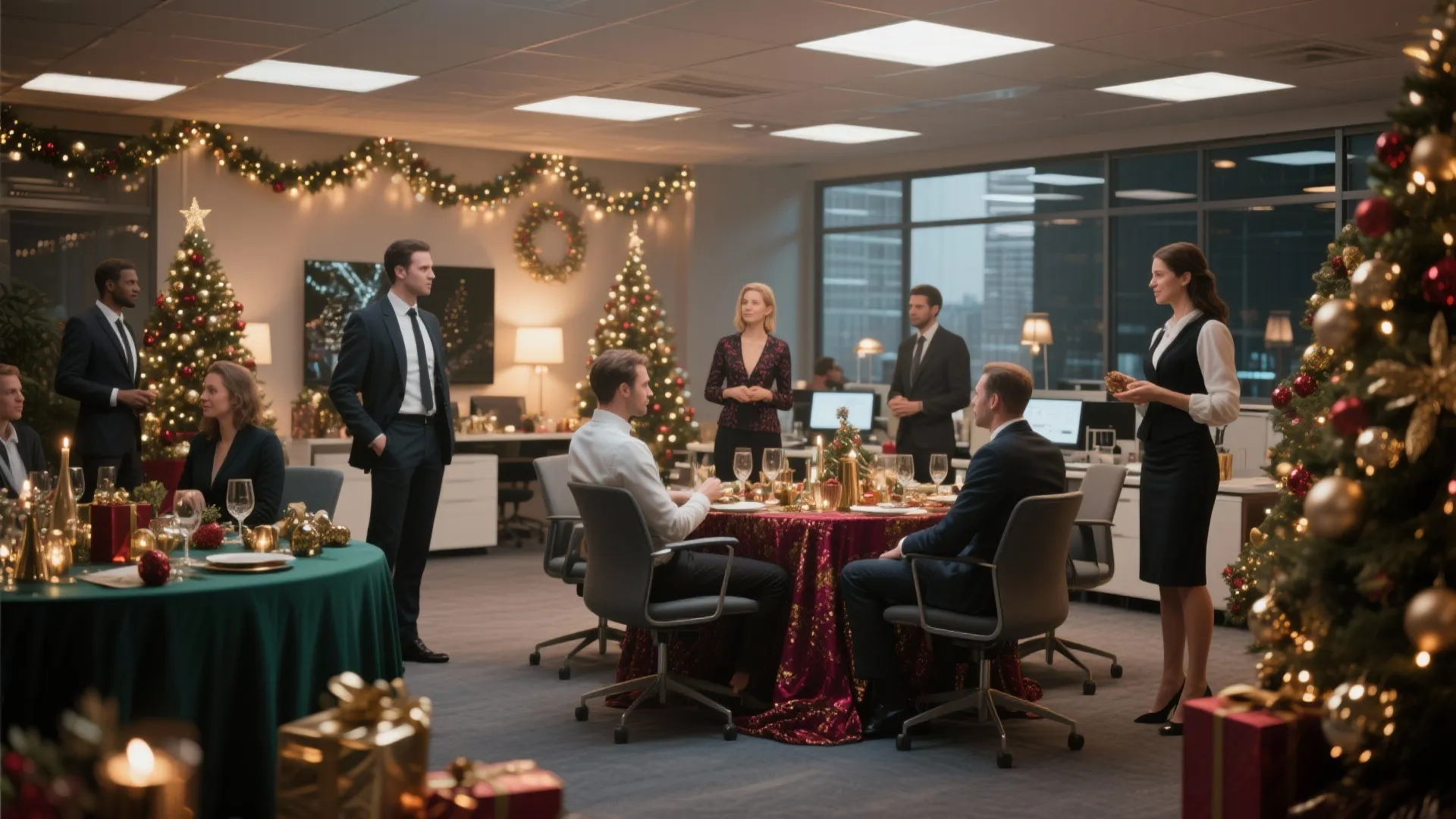 10 Stylish Outfit Ideas for an Office Christmas Party: From classic elegance to playful sparkle, here’s my personal styling guide for your next office festive night.