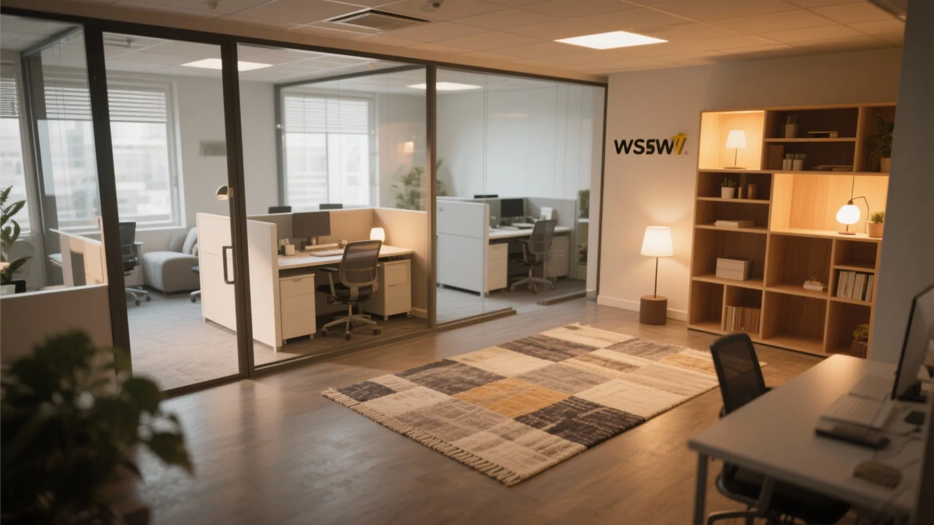 Idea 5: Defined Zones in Open Layouts