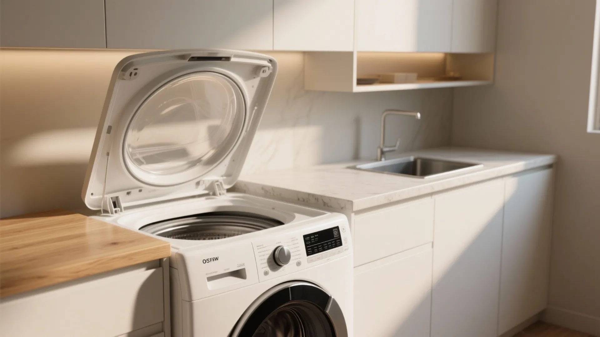 1. Keep lid access sacred: side-by-side offset counter