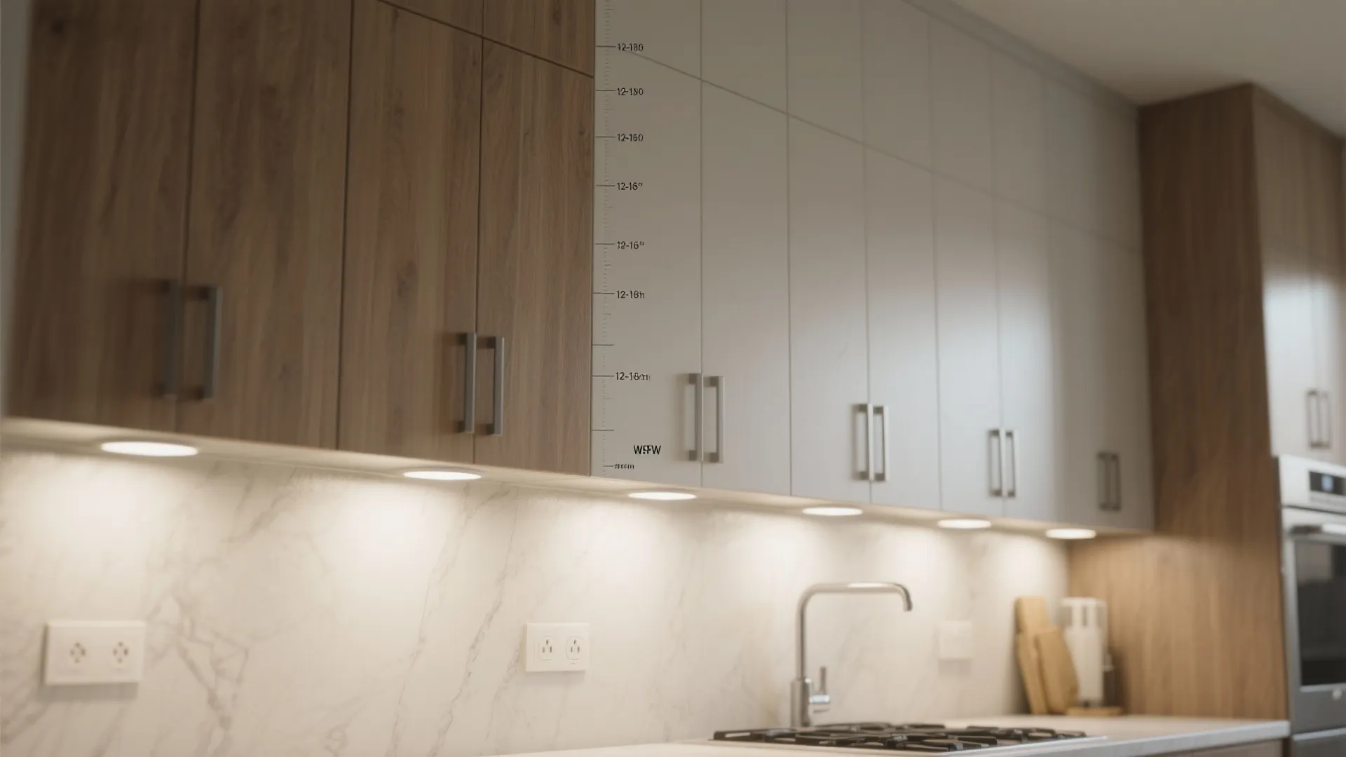 1. Standard offset from wall — the safe starting point