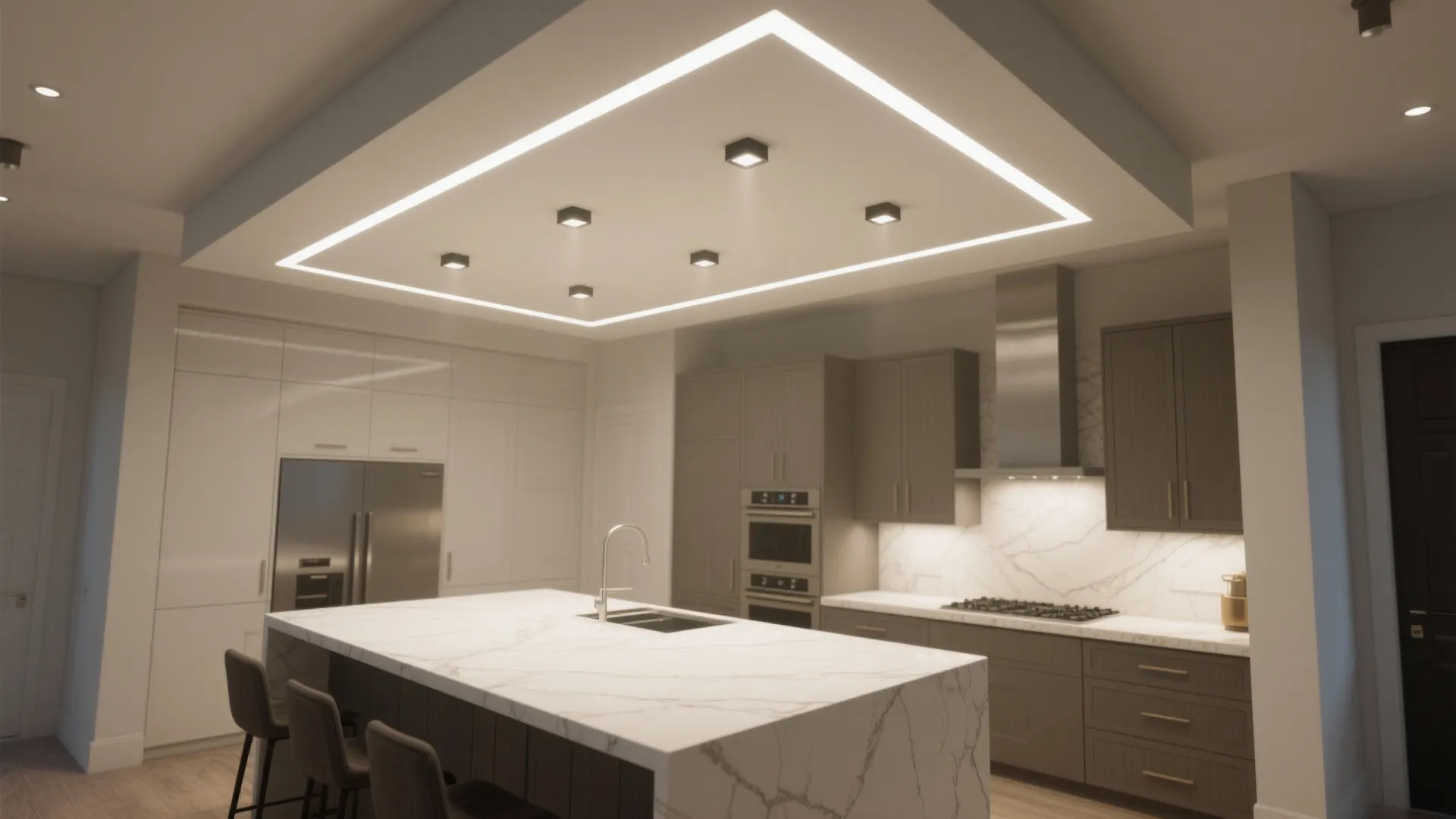 2. Offset spacing to eliminate shadowy islands