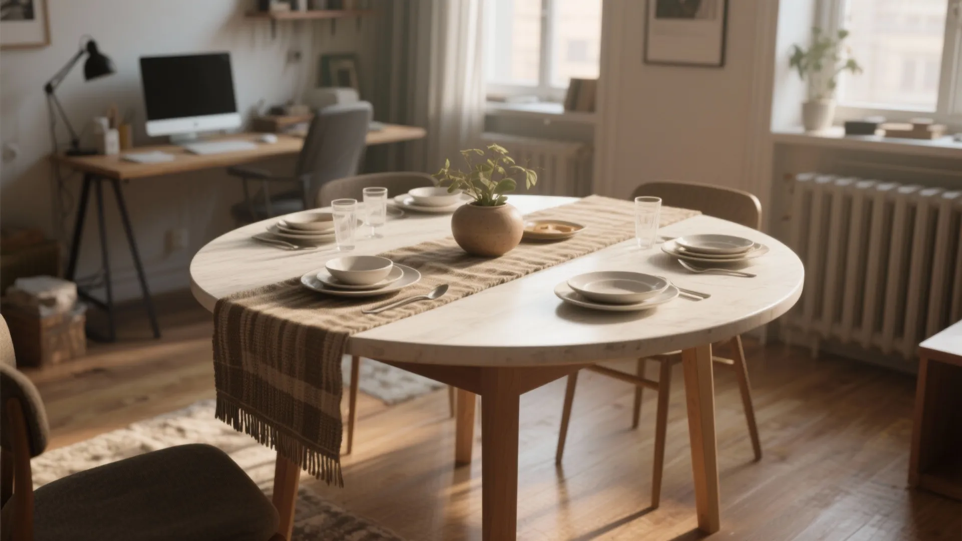 2. Offset runner for asymmetry