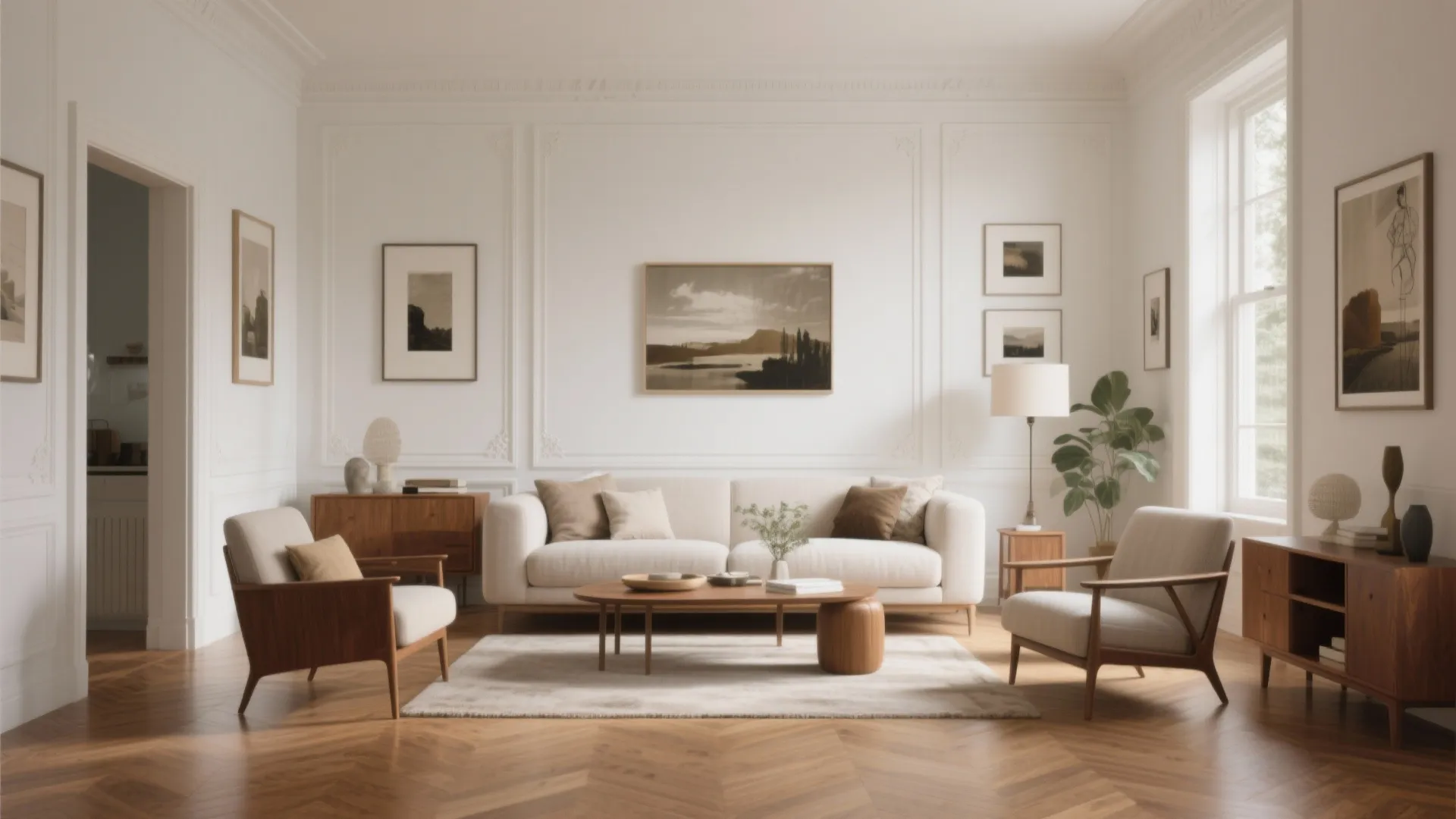 3. Off-whites that bridge traditional and modern