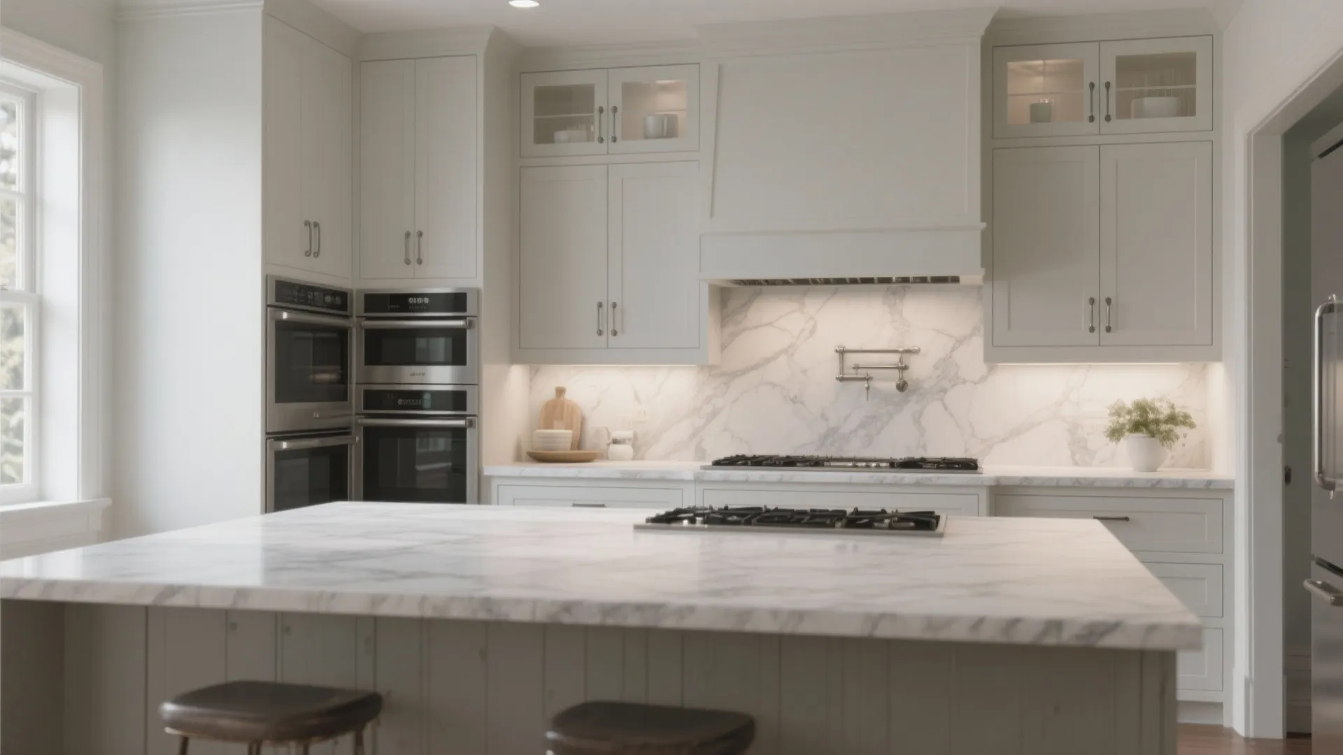 3. Off-White with Grey Undertones for Timeless Elegance