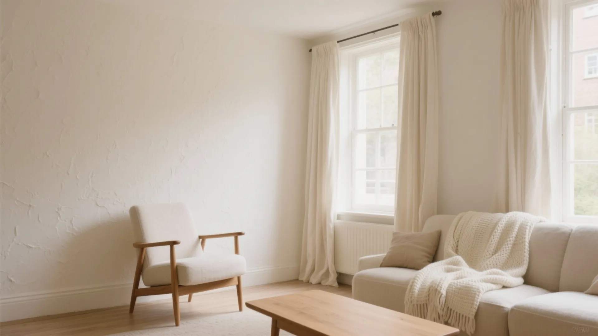 1) Calming Off-White with Warm Undertones