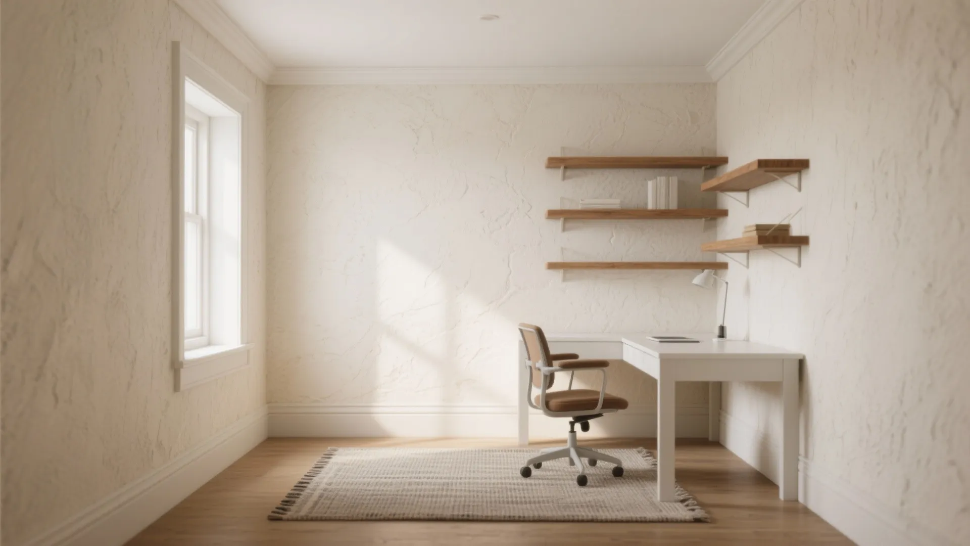 Crisp Off-White with Texture