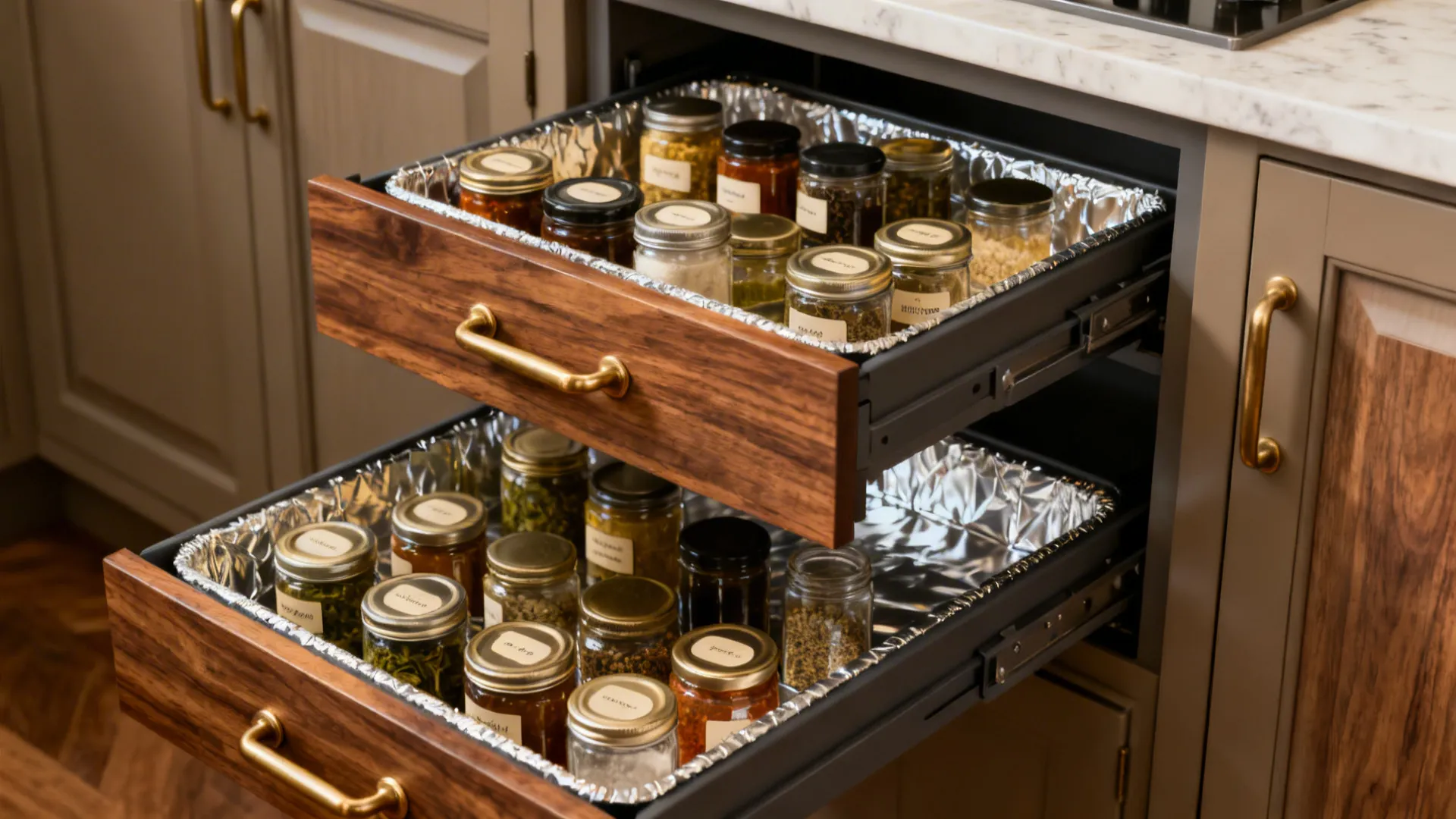 4) Storage Zoning: Grains in the South/West, Light in the East