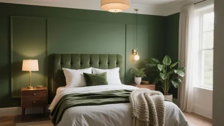 Modern Olive Green Bedroom Decor — 5 Ideas