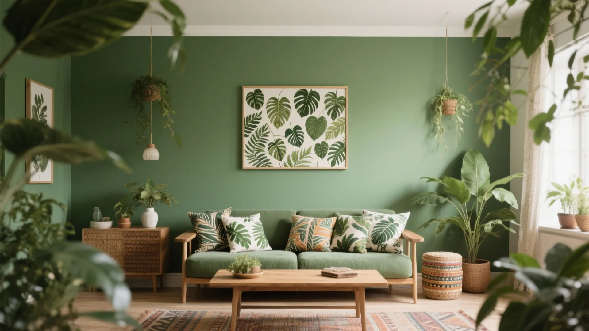 7. Olive with Botanical Prints