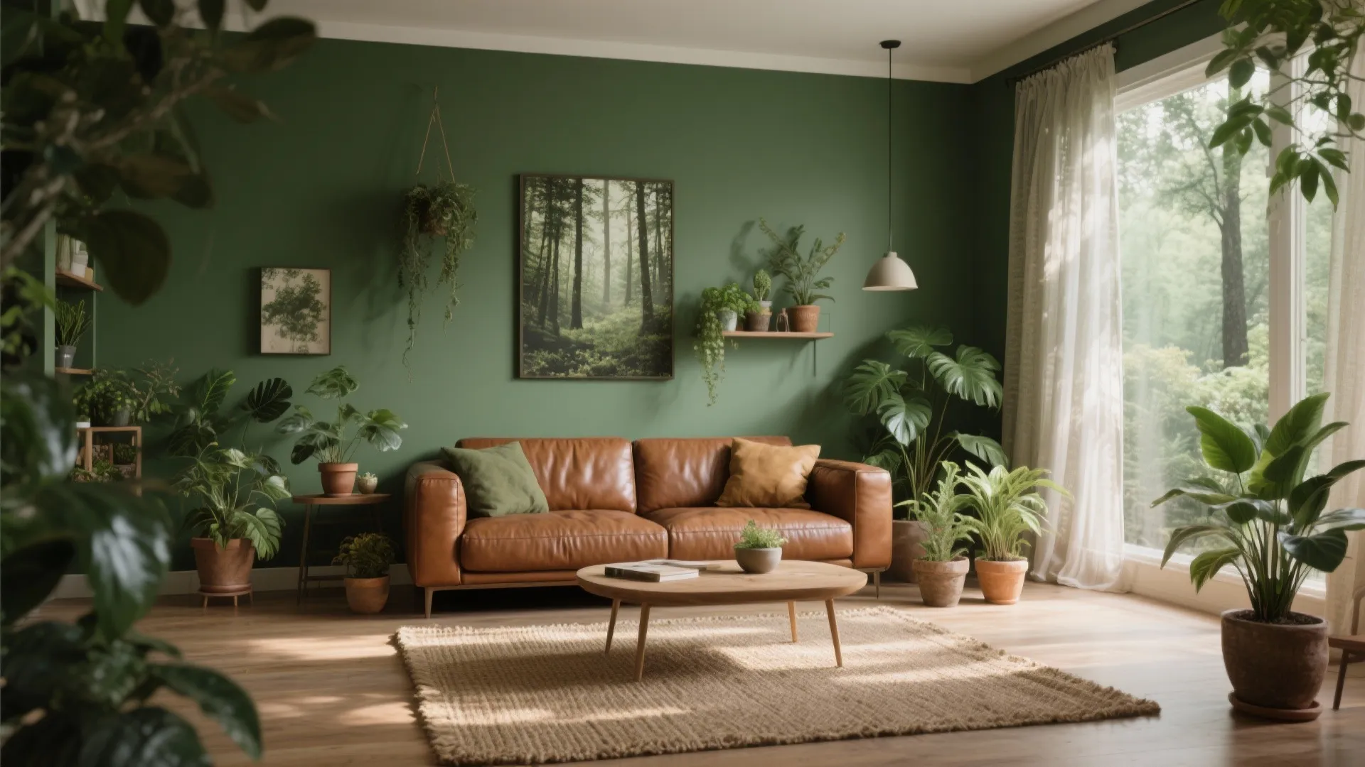 2. Olive Green for a Nature-Inspired Feel