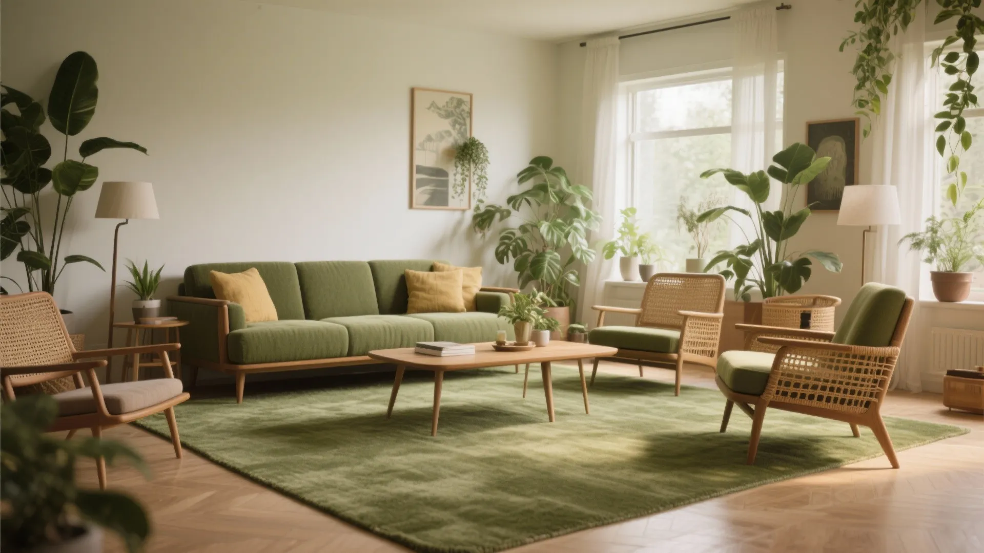 4. Earthy Greens: Trendy Yet Timeless