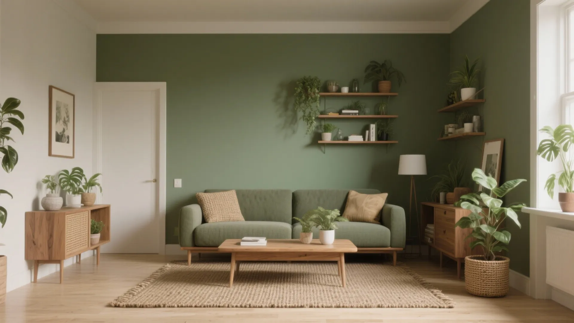 Earthy Greens and Olive for Calm