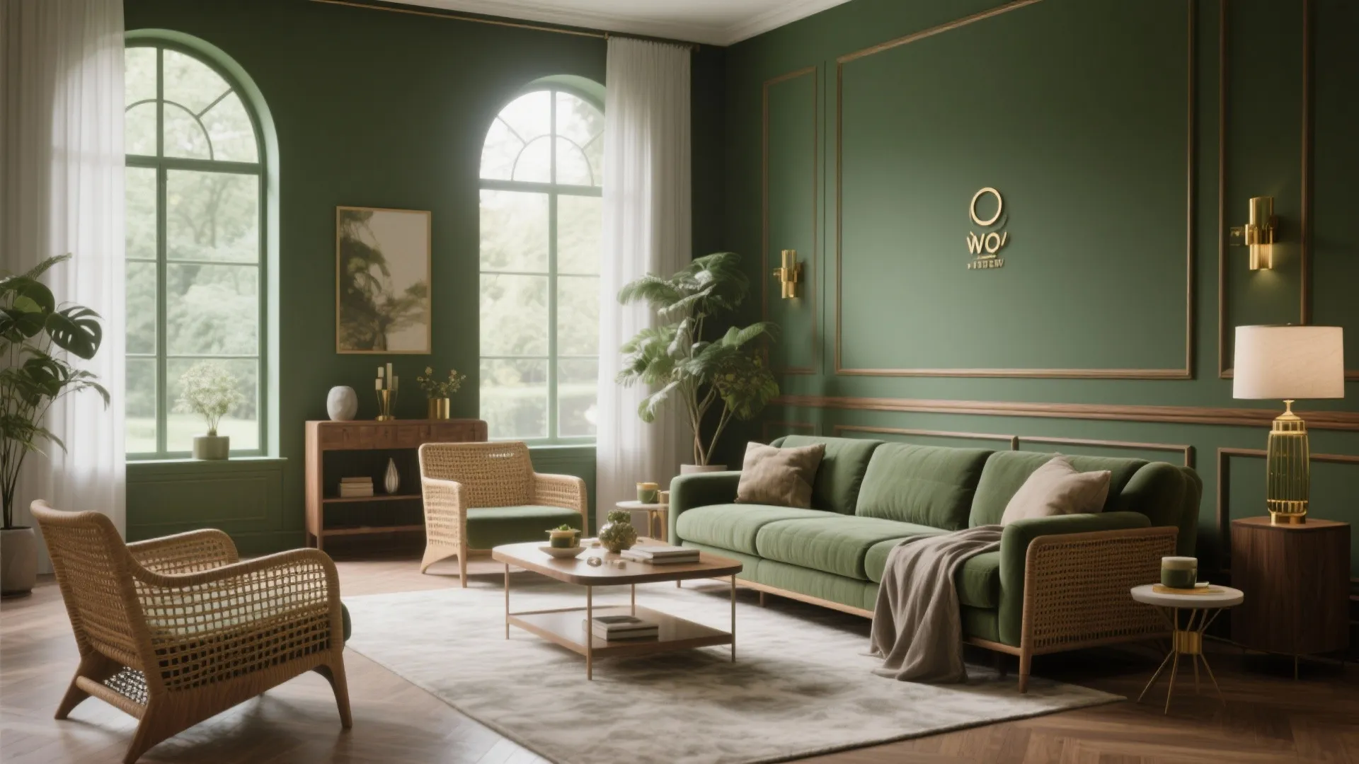 9. Olive Green Depth