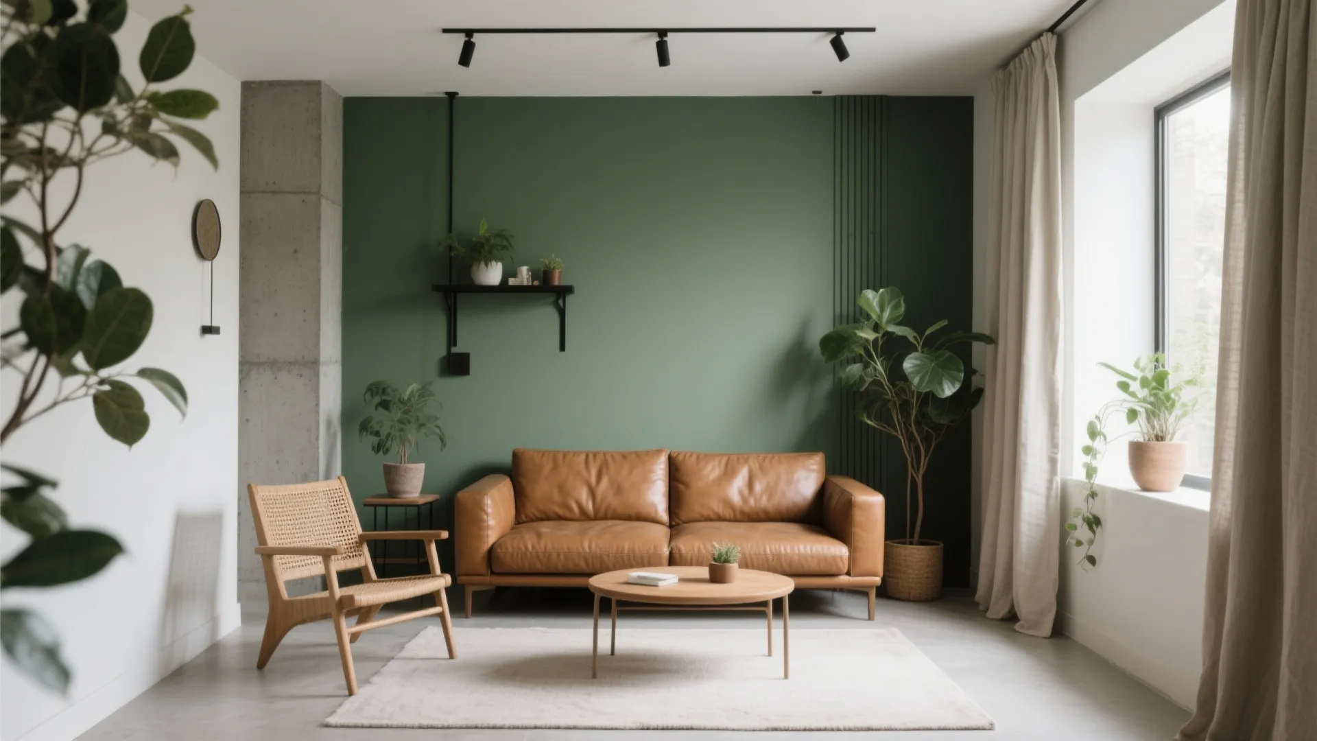Earthy Greens and Olive Tones