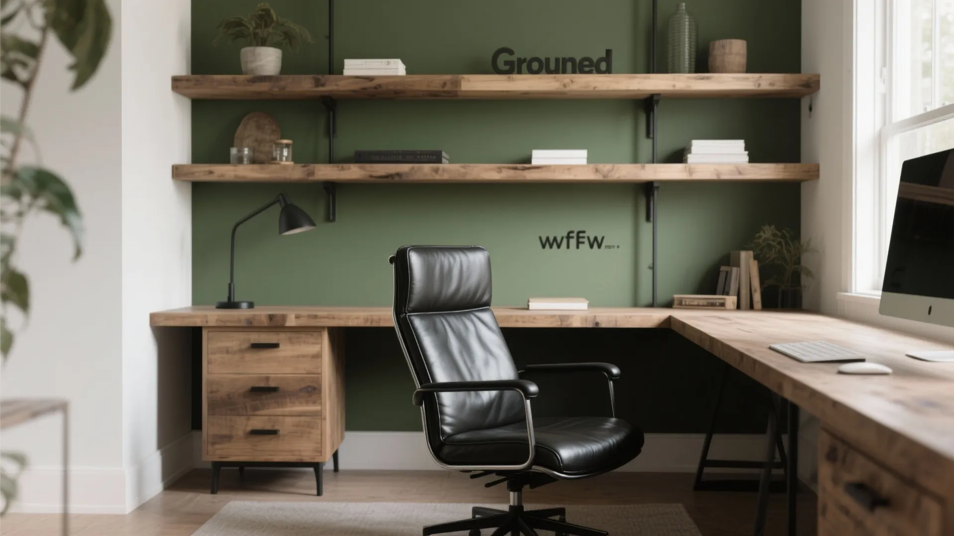 6. Earthy Olive Green