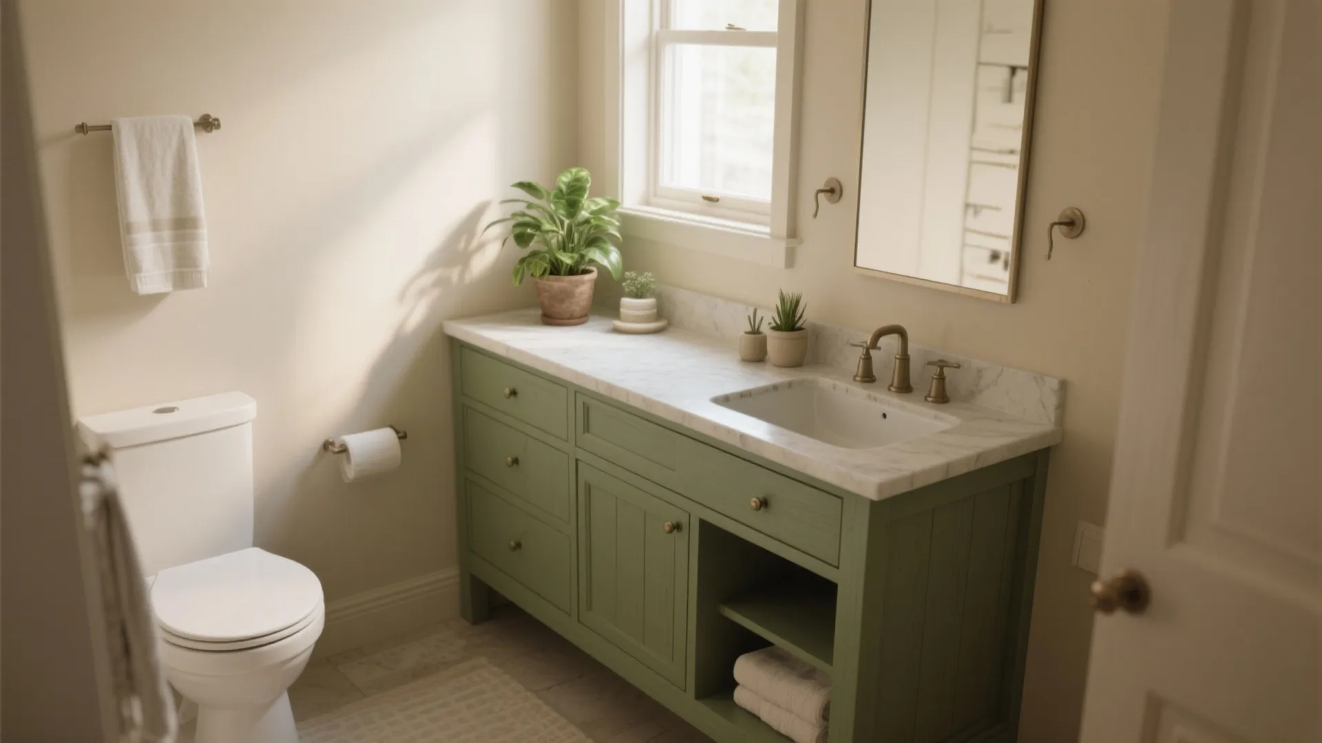 2. Muted Olive Green