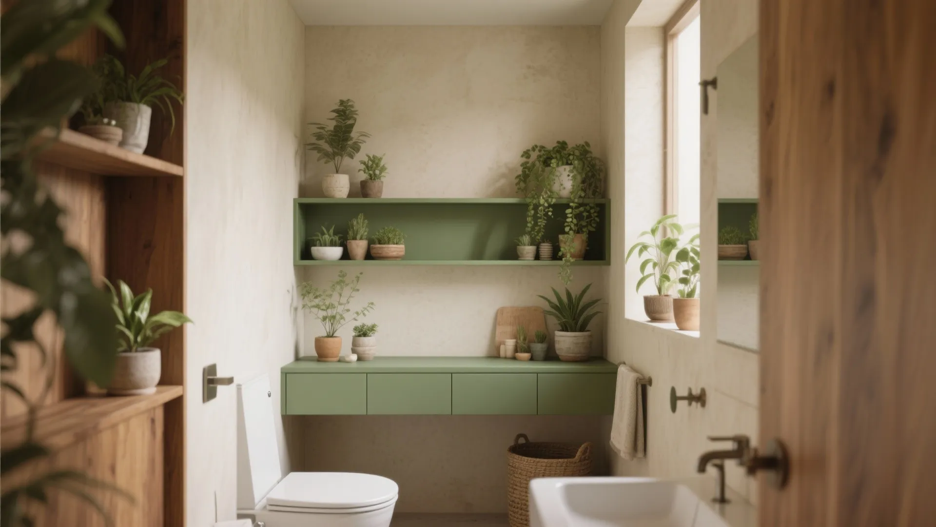 4. Olive Green for Natural Calm