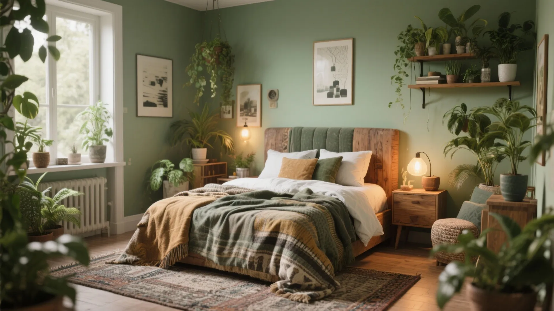 4. Olive-tinged Light Green for Warmth